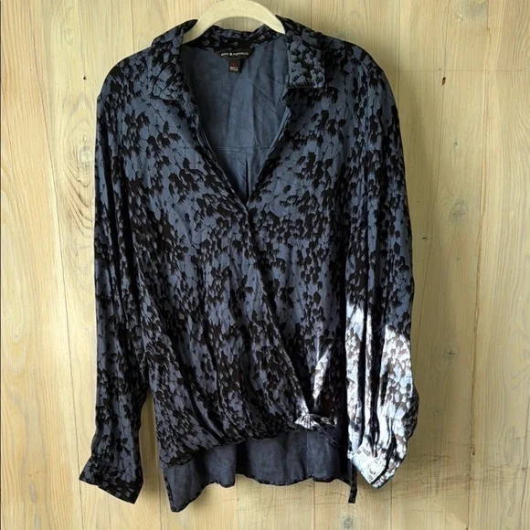 Rock & Republic Blouse Size XL - Picture 1 of 6